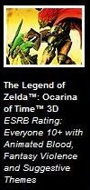 3dsz Ocarina of Time 3D Leaked Dates and Rating
